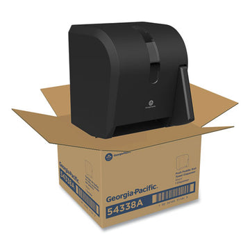 Georgia Pacific® Professional Hygienic Push-paddle Roll Towel Dispenser, 13 X 10 X 14.4, Black freeshipping - TVN Wholesale
